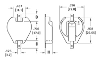 20 Millimeter (mm) Thru-Hole Mount (THM) & Surface Mount (SMT) Coin Cell Holders (1061) - 2