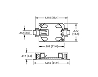 2025/2032 Cell 20 Millimeter (mm) Thru-Hole Mount (THM) & Surface Mount (SMT) Coin Cell Holder - 2