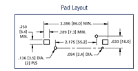 Surface Mount (SMT) "18650" Single Cell Lithium-Ion Battery Holder - 3