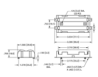 Surface Mount (SMT) "18650" Dual Cell Lithium-Ion Battery Holder - 2