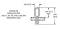 Color Keyed Thru Hole Mount (THM) Test Point (5023) - Schematic Diagram