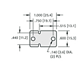 Transistor Insulator for Plastic Case (4663) - Schematic Diagram