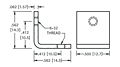 Threaded Mounting Brackets (4334) - Schematic Diagram