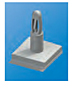 Adhesive Lock-In Release Slimline Insulated PC Support