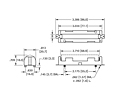 Surface Mount (SMT) "18650" Single Cell Lithium-Ion Battery Holder - 2