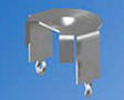Thru Hole Mount 7.9 Millimeter (mm) Button Cell Retainer